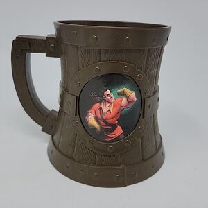Disney Parks Beauty & the Beazt Gaston's Tavern Cup Stein LeFou Plastic Mug